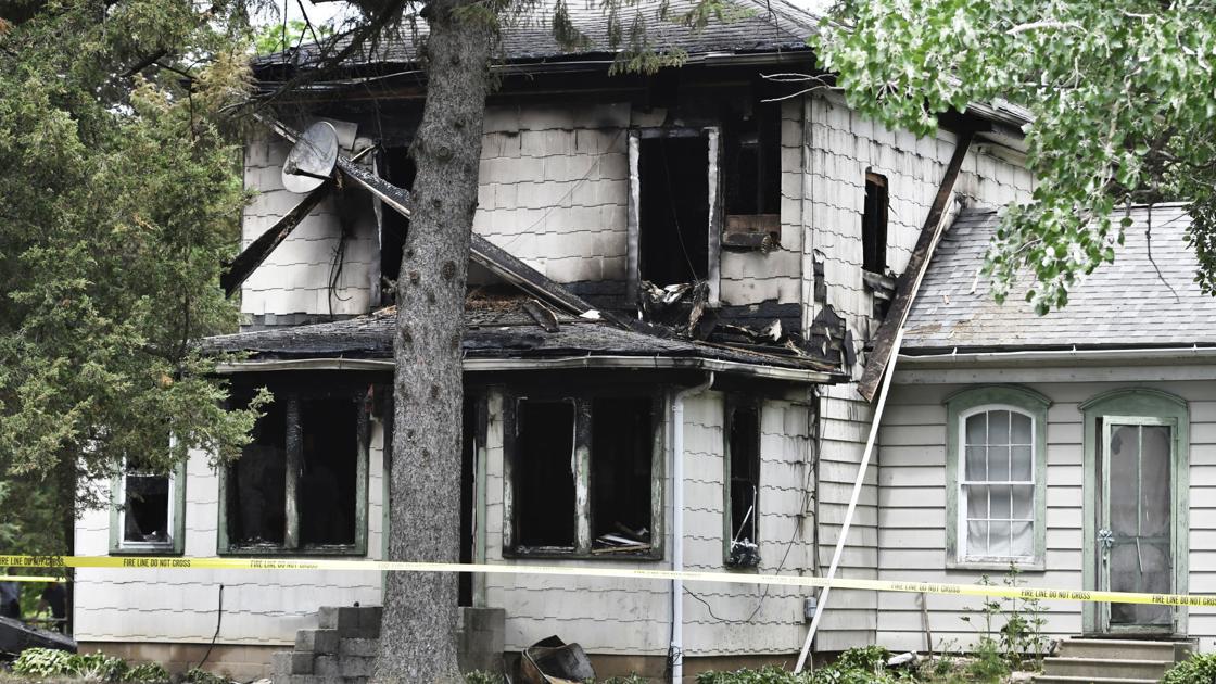 Watch now Authorities investigating fatal house fire in Kenosha County