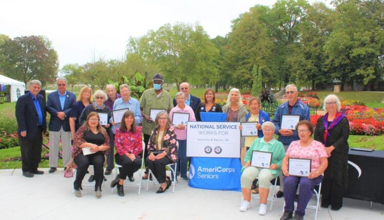  Twenty AmeriCorps Seniors Volunteers Honored in Kenosha and Racine Counties |  Local news

