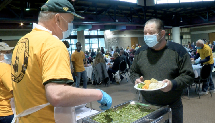 Thousands fed themselves at the annual Racine Free Thanksgiving meal

