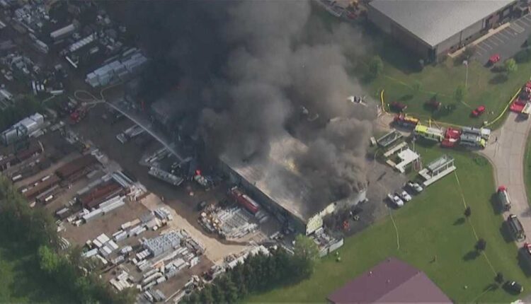 Summerset Marine Construction fire, explosion in Eagle