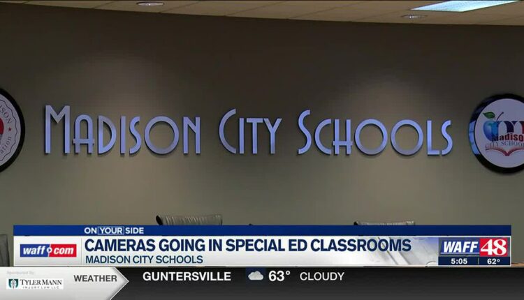 Cameras to be put in special education classrooms, Madison City Schools