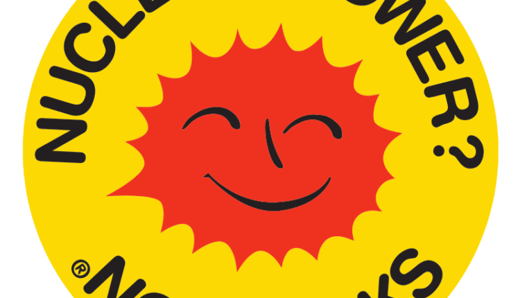 Smiling sun no nukes logo
