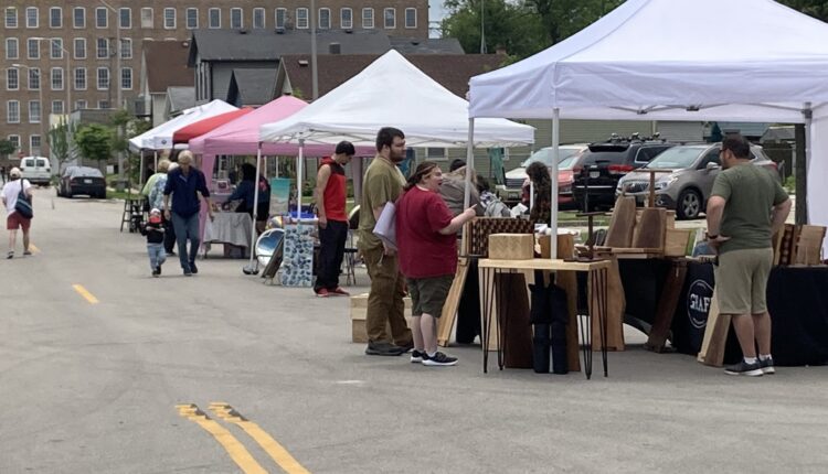 Saturday's Make Your Mark Community Art Festival saw fine weather, crowds

