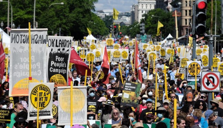 The moral march on D.C. (Photo by Steve Pavey/Poor People’s Campaign/Repairers of the Breach/Kairos Center)