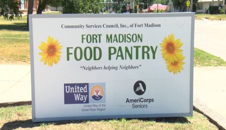 Fort Madison Food Pantry sees increased need