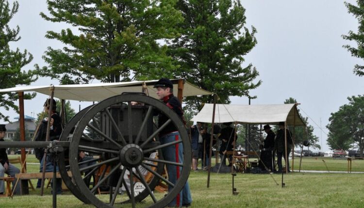 WATCH NOW: Civil War Technology Living History Day persists through rainy Kenosha weather | News