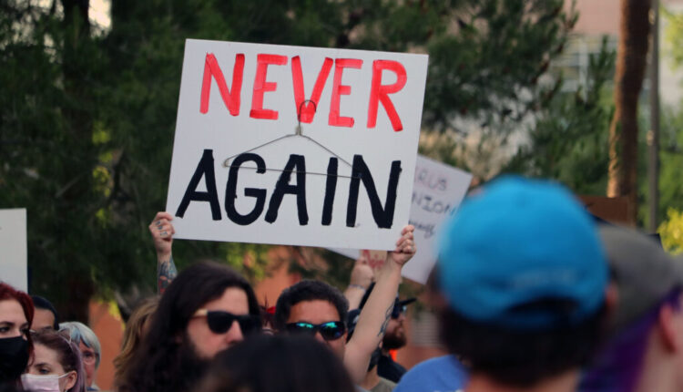 AZ abortion rights protest