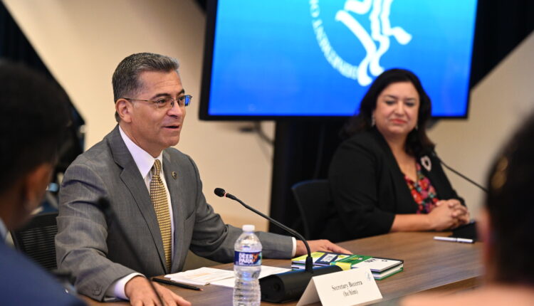 Secretary of Health and Human Services Xavier Becerra
