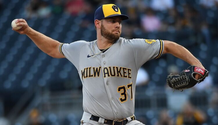 Milwaukee Brewers' Adrian Houser set to undergo MRI on ailing elbow Friday