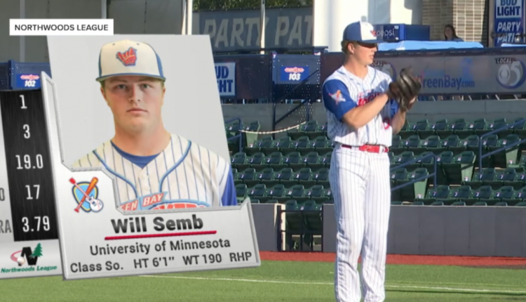 De Pere alum Will Semb working on the little things with Green Bay Rockers
