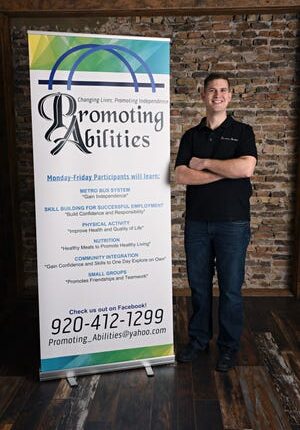 Greg Maloney's business, Promoting Abilities, helps retrain disabled adults to become more independent.
