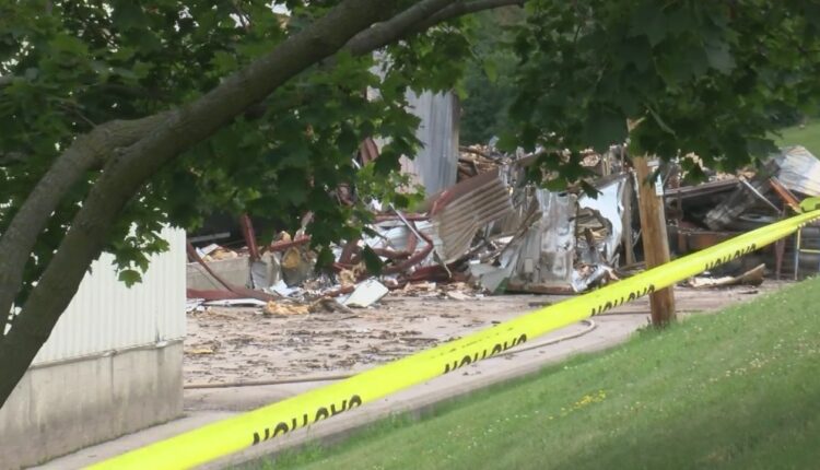  Combined Locks warehouse fire took over 24 hours to put out |  WFRV Local 5
