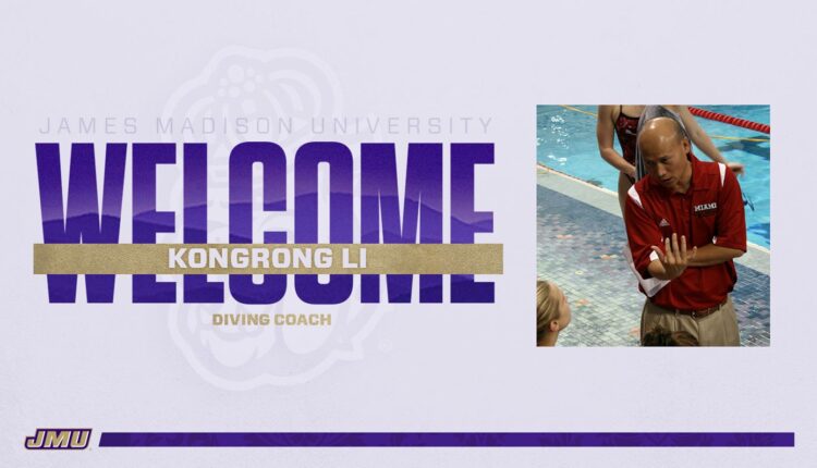 Kongrong Li Named New Diving Coach At James Madison