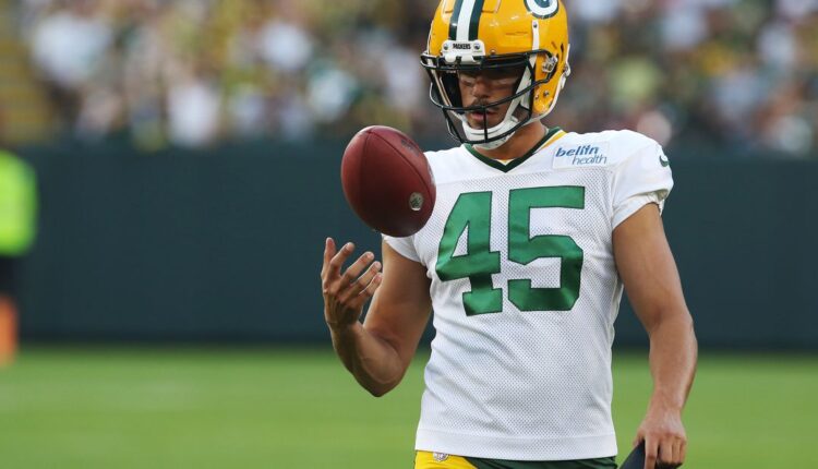 Green Bay Packers release kicker Gabe Brkic
