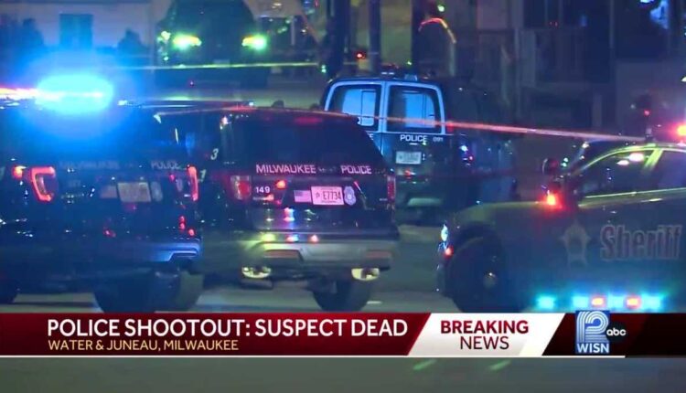 Homicide Suspect Killed in Shootout with Milwaukee Police