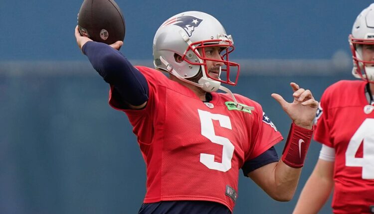 Patriots: Brian Hoyer to start at quarterback against Green Bay after Mac Jones injury
