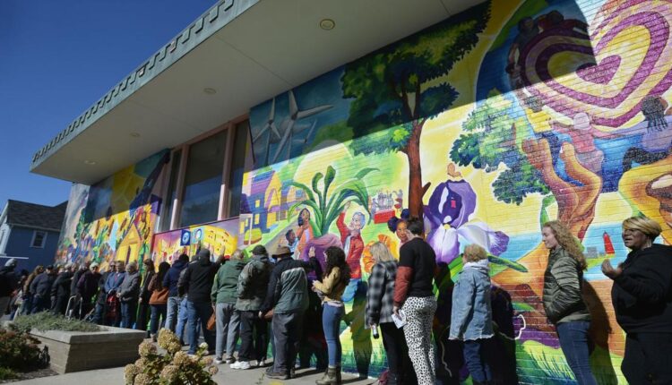 Grace Lutheran presents new mural highlighting diversity, environmental justice