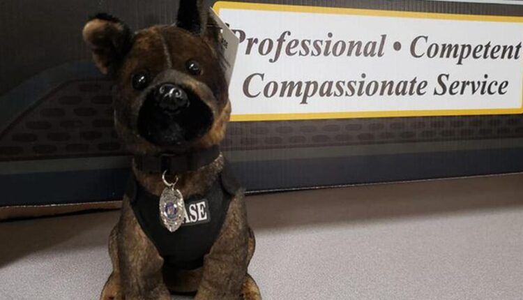 Pleasant Prairie Police K9 Chase featured in department fundraiser stuffed animal sales
