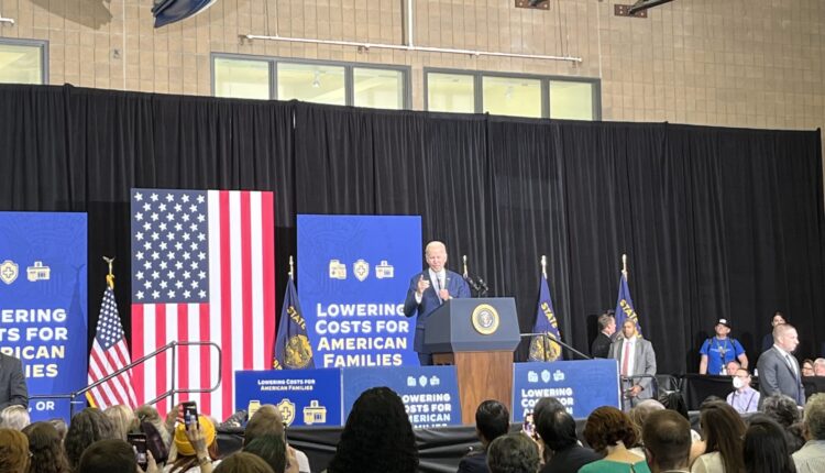 Biden pitches to the middle class as Democrats fight for support in advance of midterms