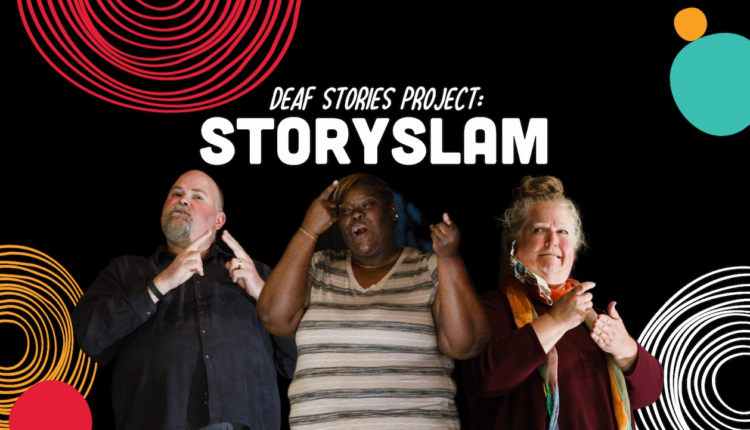 Ex Fabula’s Deaf StorySlam is happening Nov. 9th
