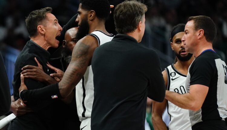 Bucks use lopsided run after Nash ejected, beat Nets 110-99