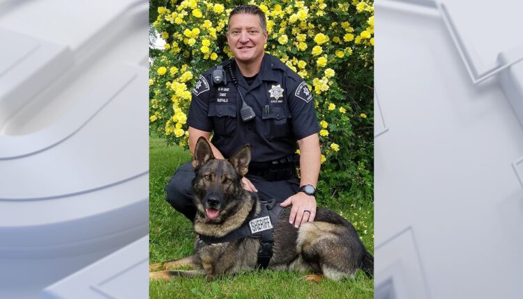 Racine County K-9 retires after 9 years of service
