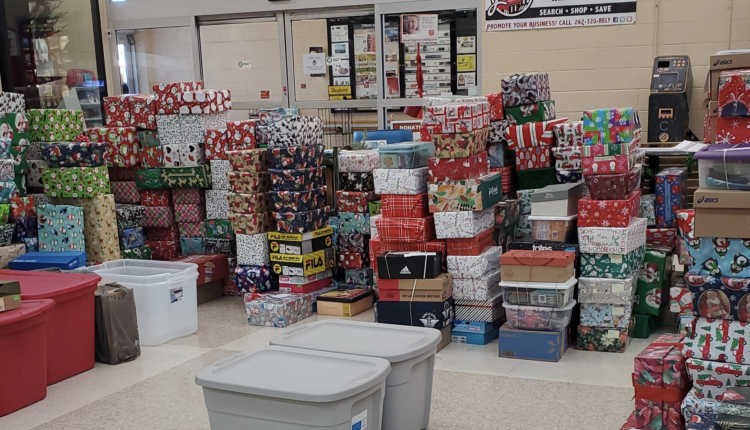 Santa in a Shoebox kicks off its 14th year