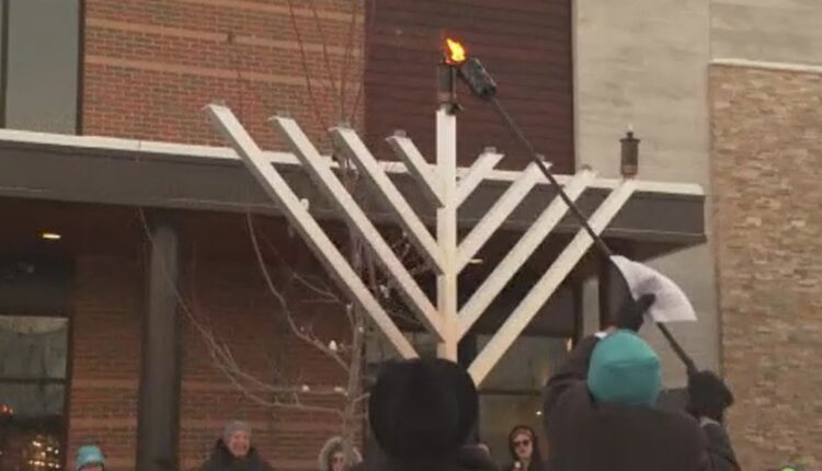 Gov. Evers joins Madison community in celebrating first night of Hanukkah