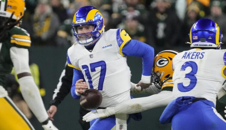 No Baker Mayfield magic as Packers beat Rams, eliminate champs
