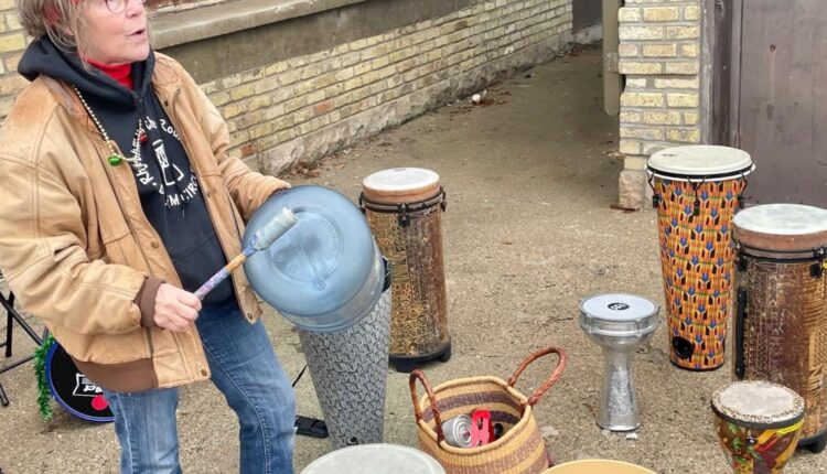 Kenosha drum circle helps ring in New Year at Southport Beach House