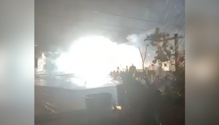 VIDEO: Transformers explode during California storm |  WFRV Local 5
