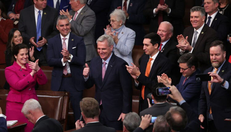 U.S. House GOP backs McCarthy as speaker after tense and chaotic late-night session