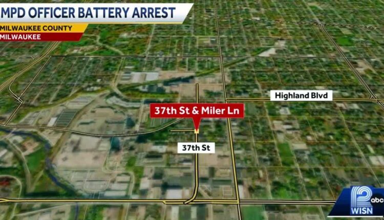 Milwaukee Police officer arrested for battery