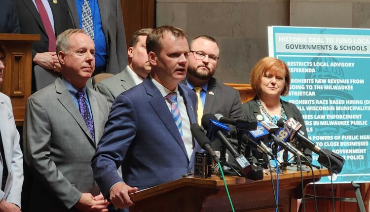 Legislative leaders, Gov. Evers announce shared revenue deal