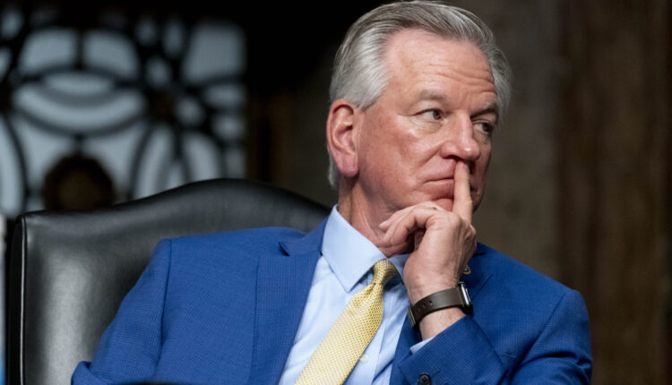 Tuberville blockade of military nominees roils hearing for top Air Force official