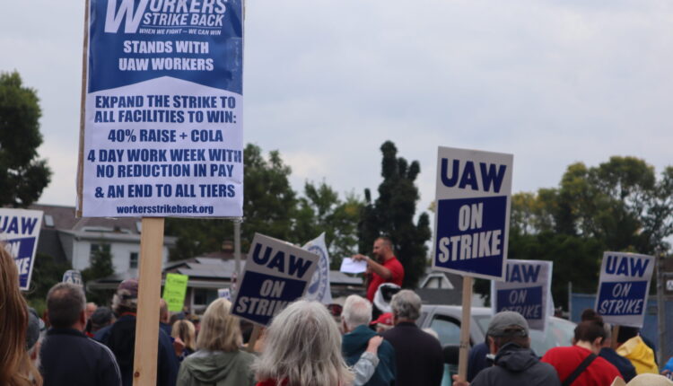 Wisconsin joins UAW auto strike as workers seek to recoup past givebacks