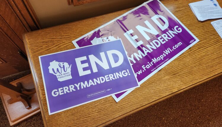 Fair maps advocates hold ‘public telling’ to air opposition to GOP redistricting plan