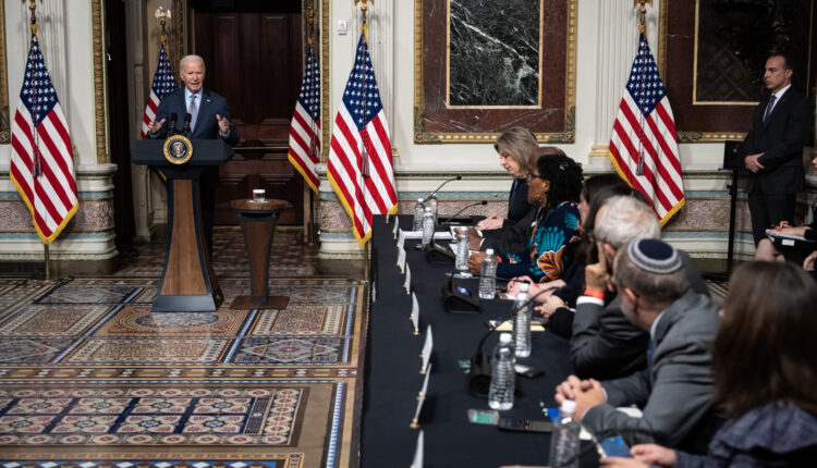 President Biden meets with Jewish community leaders