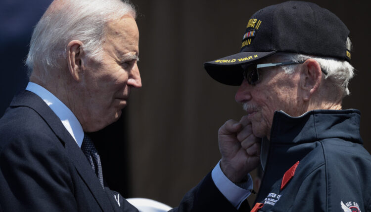 On 80th anniversary of D-Day invasion, Biden and Macron honor WWII veterans at Normandy • Wisconsin Examiner